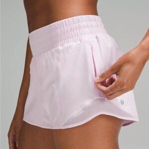 Lululemon Hotty Hot High-Rise Lined Short 2.5” Meadowsweet Pink NWT